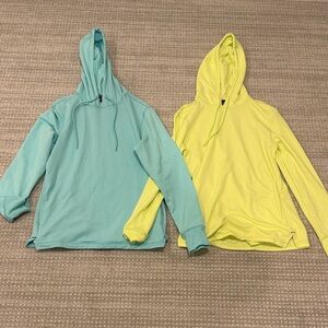 Two Jockey Sport Light Blue Pullover Hoodies